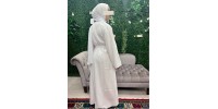 Abaya Kimono  classic white